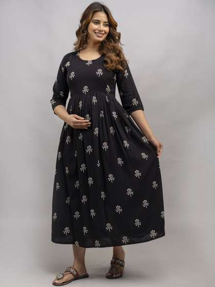 Mialo fashion
                          Women Printed Indie Prints Maternity Anarkali
                          Kurta