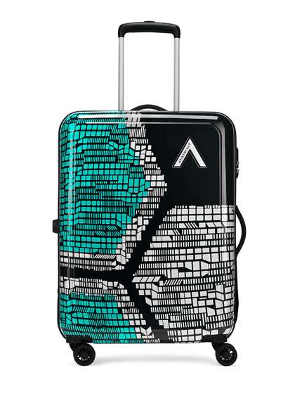 Aristocrat Bruce
                          Blue Medium Hard Luggage 64cm Check-in Trolley
                          8-Wheel & Combination Lock