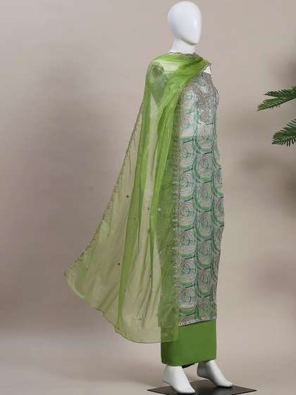 Biba Printed
                          Unstitched Dress Material