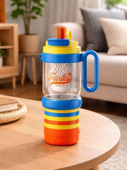 Little Surprise Box Blue
                    Stainless Steel Colourblocked Single Wall Vacuum
                    Water Bottle