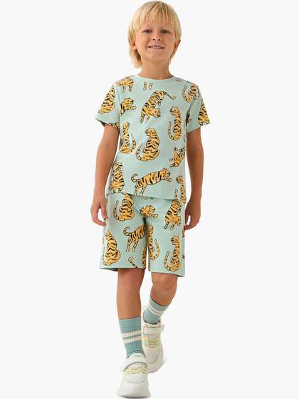 Juniors by Babyshop
                      Boys Animal Printed Shorts