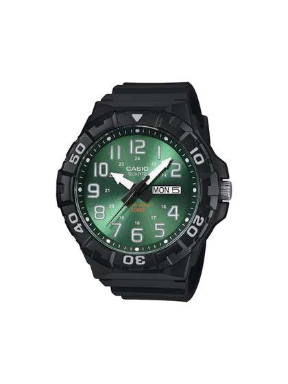 CASIO Unisex Dial
                          & Straps Analogue Date Aperture Watch
                          A2490