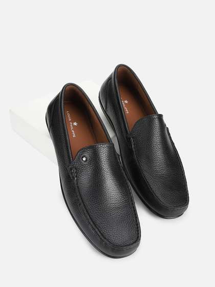 Louis Philippe Men
                          Premium Leather Breathable Anti Slip Flat Heel
                          Formal Loafers