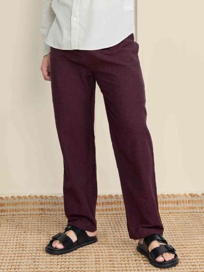 HOPE House of Pure
                        Eco Pure Cotton Breathable Straight Lounge
                        Pants