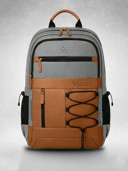 WROGN Unisex Brand
                        Logo Backpack with Anti-Theft