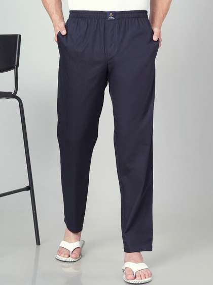 URBAN SCOTTISH
                          Cotton Mid-Rise Straight Lounge Pants
