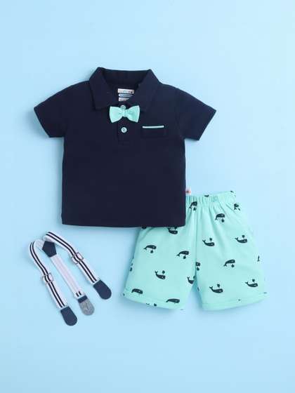 BUMZEE Boys T-shirt with
                    Shorts