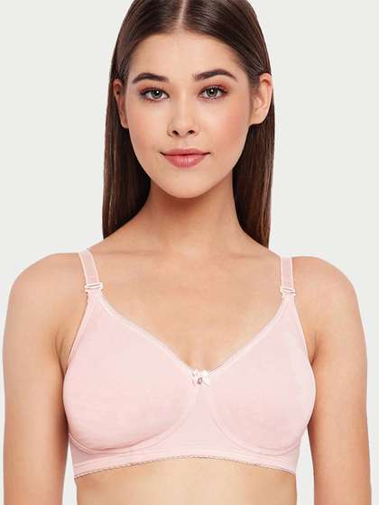 Enamor Non Padded
                        Non-Wired Full Coverage Comfort Shaper with
                        Removable Straps T-Shirt Bra