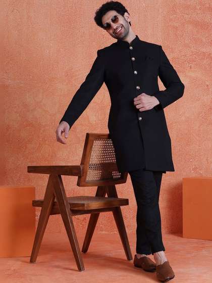 KISAH Mandarin
                          Collar Sherwani
