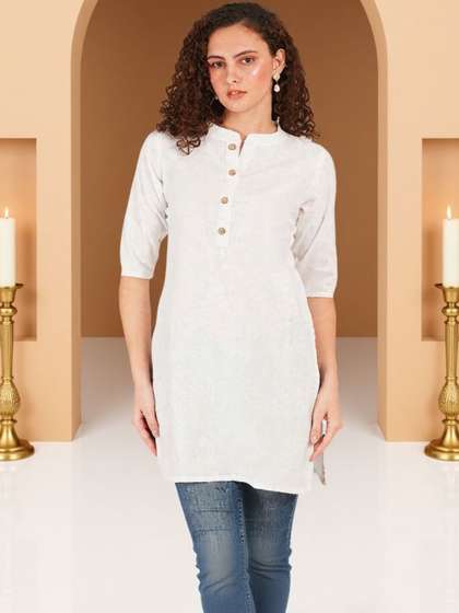 Missethic Pure
                        Cotton Blend Kurti
