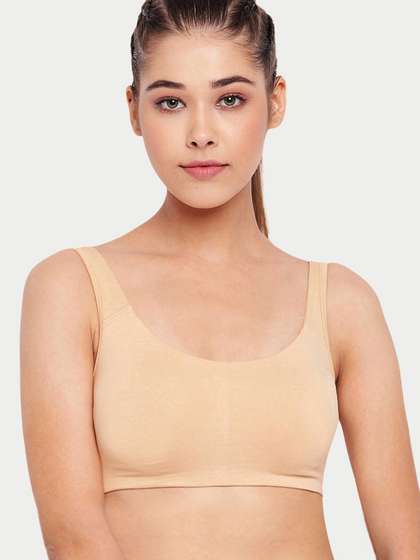 Enamor Non-Padded
                          Wirefree & High Coverage Low Impact Sports
                          Bra Sb06