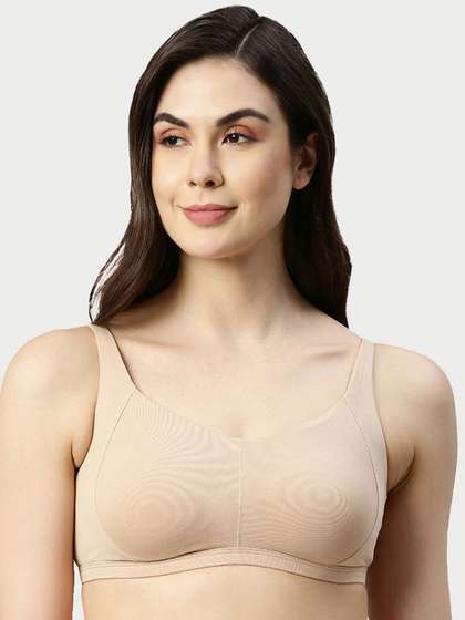Enamor Intellifresh
                        Eco-Antimicrobial Cotton Minimizer Bra A058