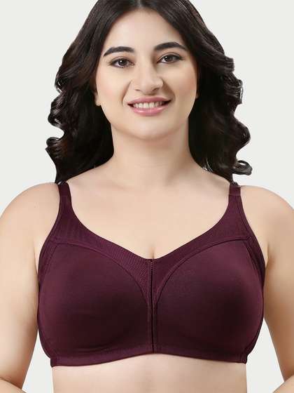 Enamor Fab-Cool
                        M-Frame Full Support Stretch Cotton Bra Ab75