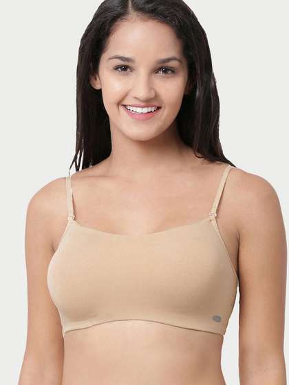Enamor Basic Non
                        Padded Wirefree Full Coverage Cotton Cami Bra
                        A022
