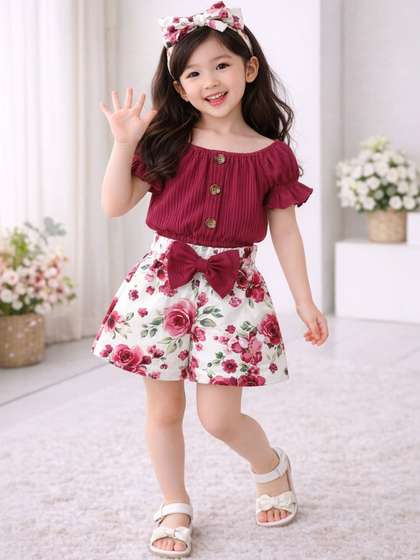 FAVORITE STORE Girls
                        Top with Shorts