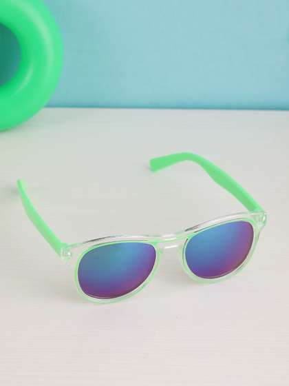 PASSION PETALS Unisex
                    Kids Mirrored Square Sunglasses