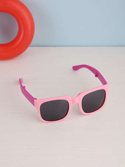 PASSION PETALS Girls
                    Black Wayfarer Sunglasses with