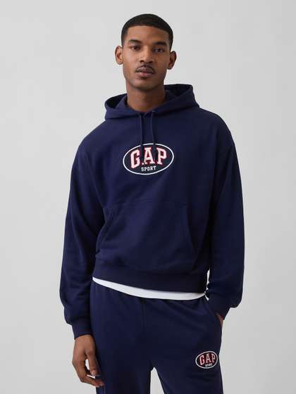 GAP Embroidered
                        Hooded Sweatshirt