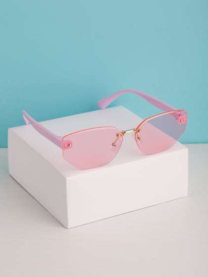 PASSION PETALS Girls
                    Pink Aviator Sunglasses with