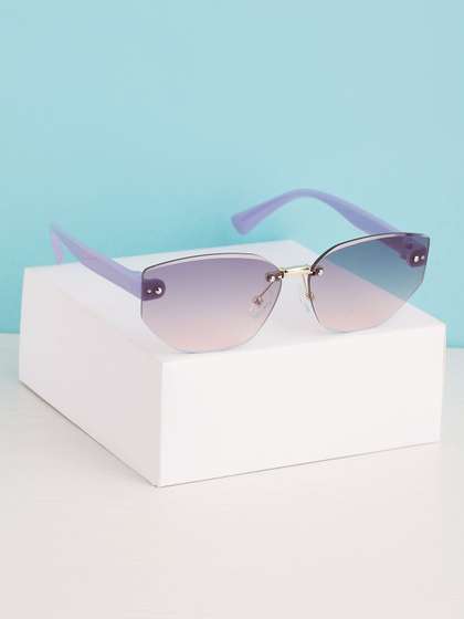 PASSION PETALS Girls
                    Mirrored Aviator Sunglasses