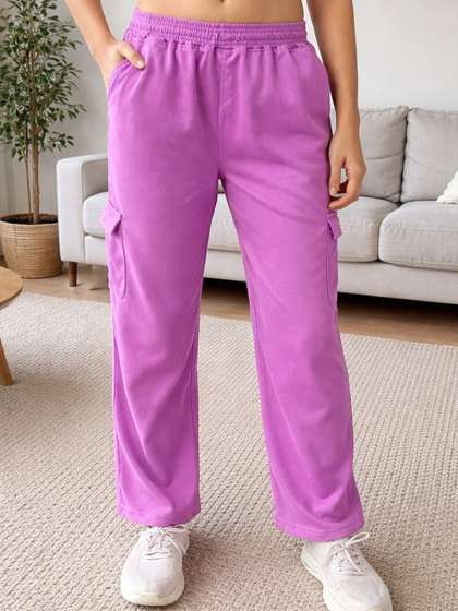 ERUDITE CLUB Women Regular Fit Joggers