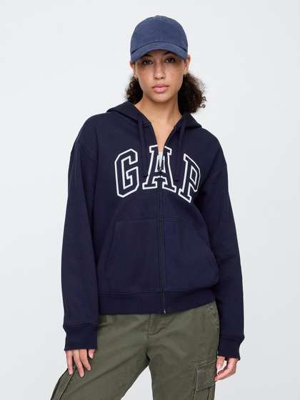 GAP Brand Logo Printed
                      Hooded Sweatshirt
