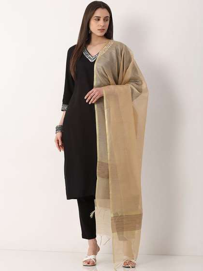 Biba Woven Design
                        Art Silk Dupatta