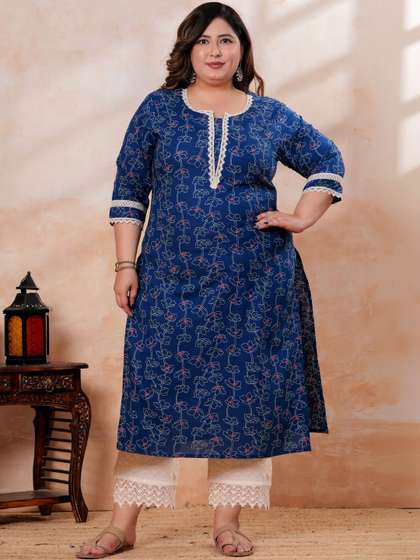 Wilshire Women
                        Floral Printed Floral Kurta