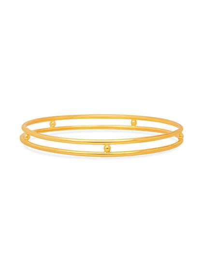 Malabar Gold &
                        Diamonds 22 KT Yellow Gold Bangle - 2.3g