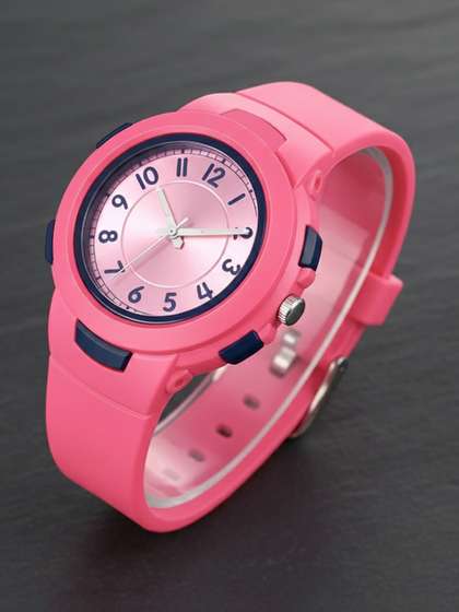 Time Up Unisex Kids Dial
                    & Straps Analogue Watch AQ8217-103