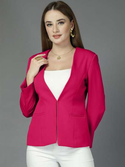 T TRYON ULTIMATE
                          Notched Lapel Single-Breasted Tailored Fit
                          Party Blazers