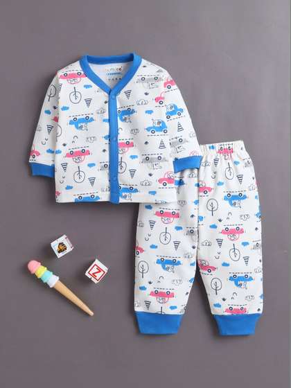 BUMZEE Boys Printed
                    Night suit