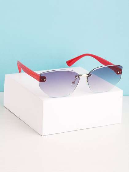 PASSION PETALS Unisex
                    Kids Mirrored Aviator Sunglasses
