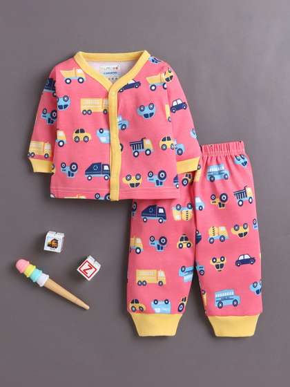 BUMZEE Boys Printed
                    Night suit