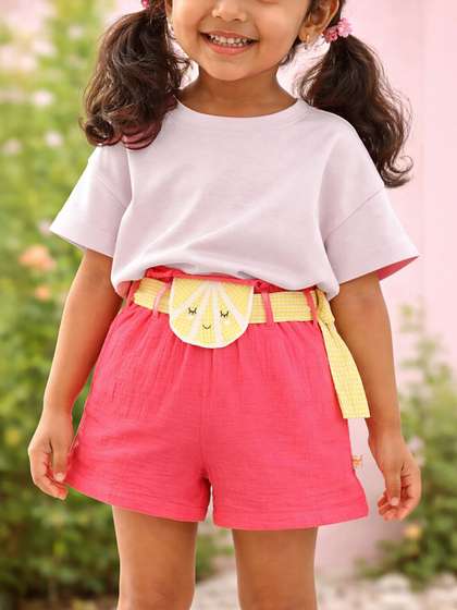 Somersault Girls
                    High-Rise Shorts