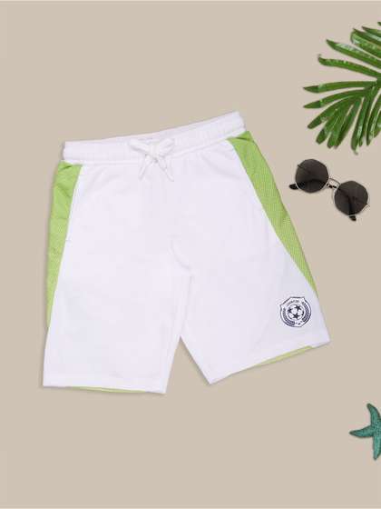 Pantaloons Junior Boys
                    Colourblocked Outdoor Sports Shorts with Technology