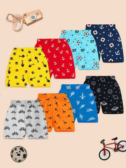 YK Boys Printed
                      Shorts