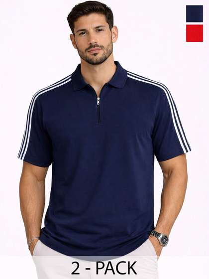 Organic Chics Men's Polo Regular Fit Tee