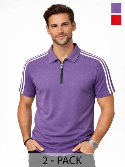 Organic Chics Men's Polo Regular Fit Tee