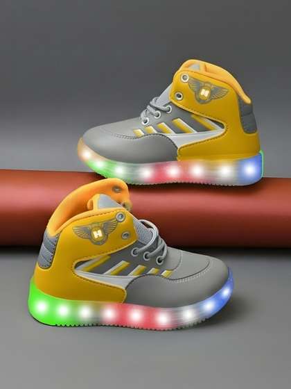 HOOH Now Comfort in
                        Fashion Unisex Kids Colourblocked Sneakers