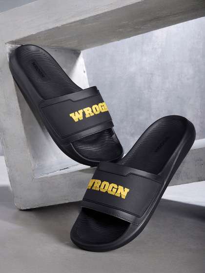 WROGN Men Printed
                    Sliders
