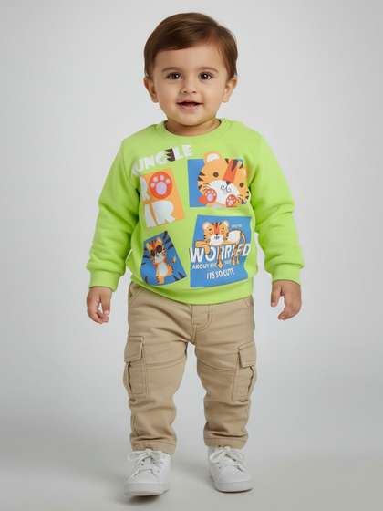 MeeMee Unisex Kids
                    Printed Sweatshirt