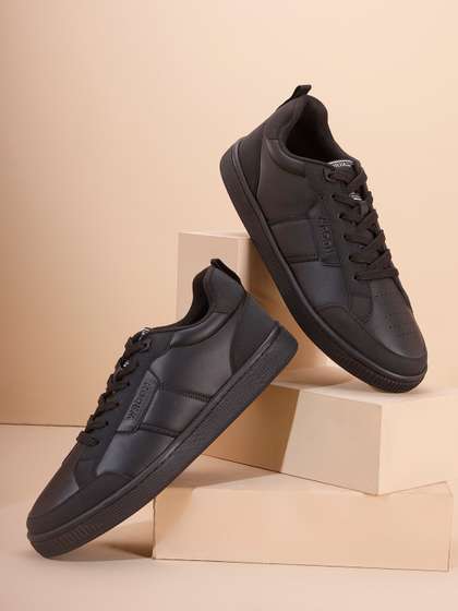 WROGN Men
                            Perforations Round Toe Sneakers