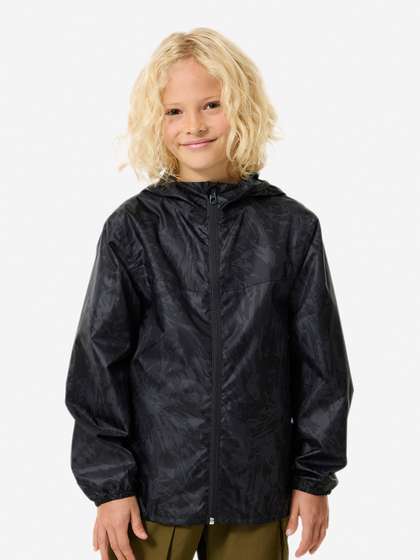 Decathlon Boys Printed
                    Hooded Sporty Jacket