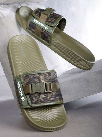 WROGN Men Printed
                    Sliders
