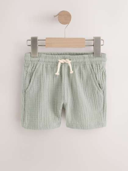 NEXT Boys Pure Cotton
                    Pull On Shorts
