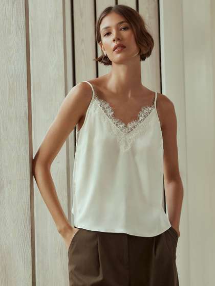 NEXT Shoulder Straps
                        Lace Camisole