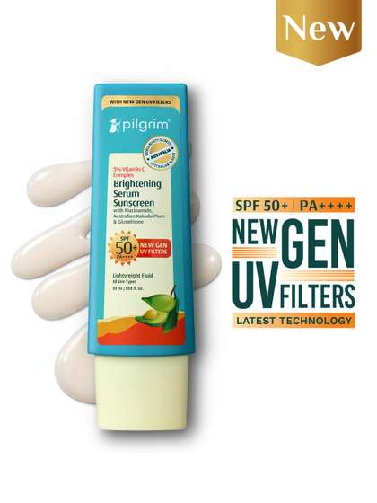 Pilgrim 5% Vitamin C
                        Complex Brightening Serum Sunscreen SPF 50+
                        PA++++ - 50 ml