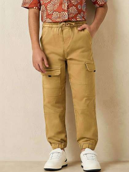 Juniors by Babyshop
                      Boys Regular Fit Cargos