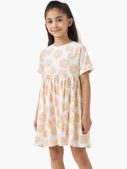 Juniors by Babyshop
                    Floral Print A-Line Dress